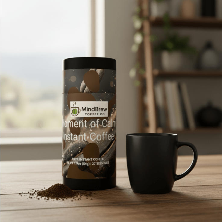 Moment of Calm Instant Coffee - MindBrew Coffee Company