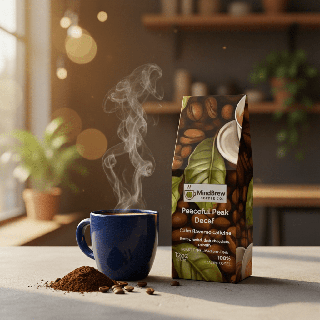 Peaceful Peak Decaf - MindBrew Coffee Company